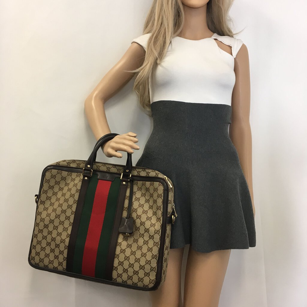 Gucci Supreme Briefcase