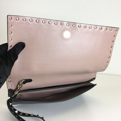 Valentino Rockstud Clutch