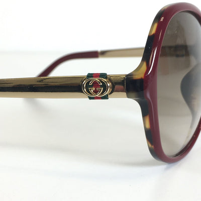 Gucci Burgundy Sunglasses