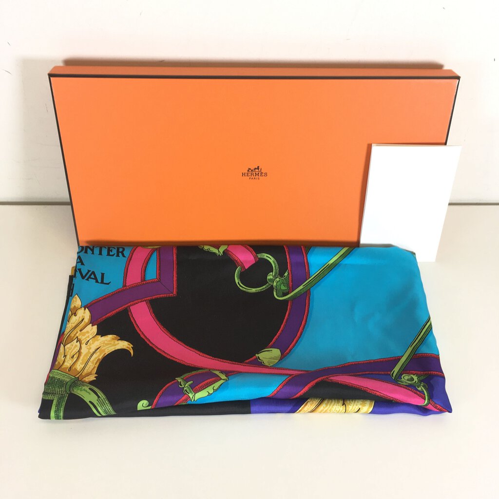 Hermes Silk Scarf