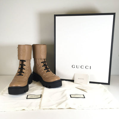 Gucci Combat Boots