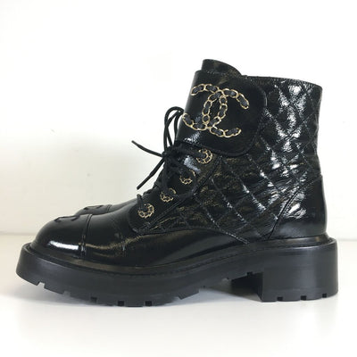 Chanel Combat Boots