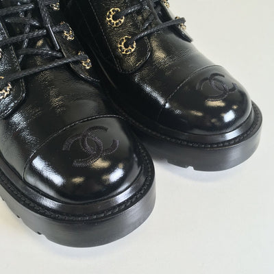 Chanel Combat Boots