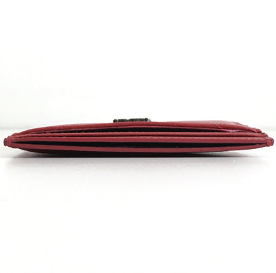 Saint Laurent (YSL) Cassandre Cardholder red shw