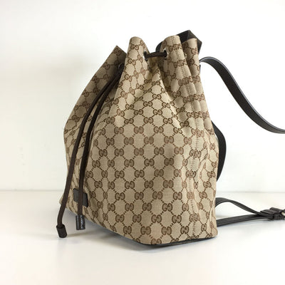 Gucci Drawstring Supreme Backpack