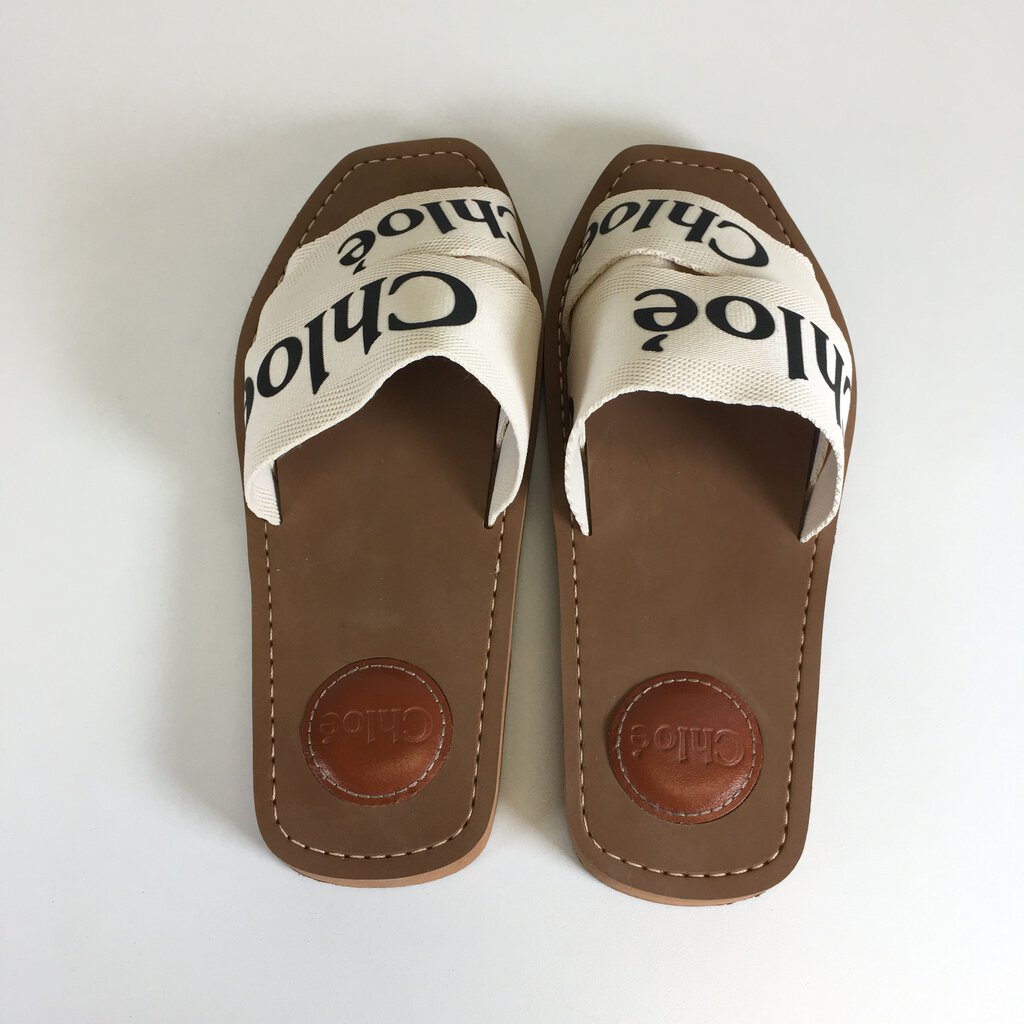 Chloe Woody Slide Sandals