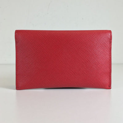 Prada Saffiano Flap Wallet