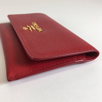 Prada Saffiano Flap Wallet