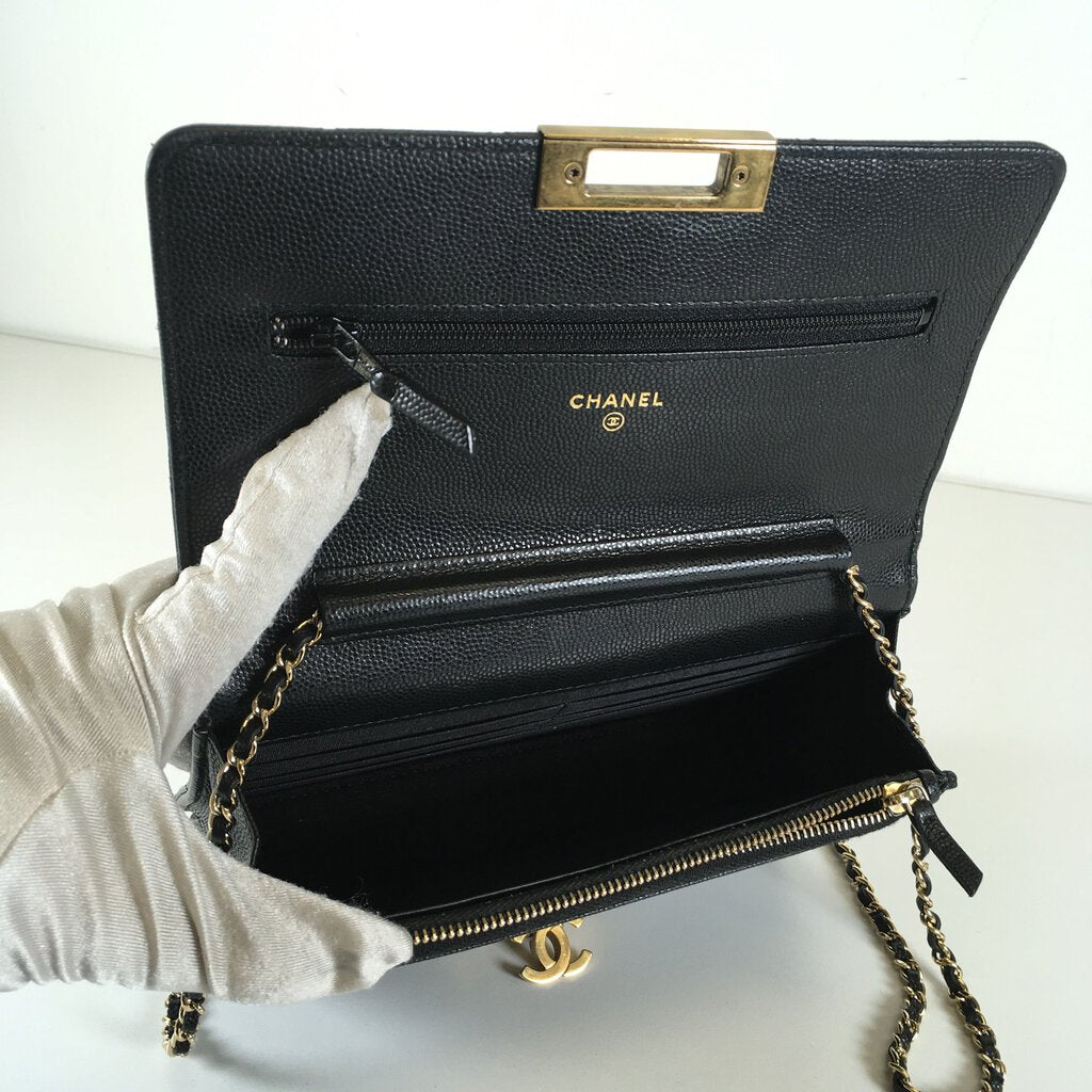 Chanel Golden Class Wallet on Chain