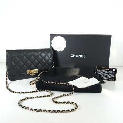 Chanel Golden Class Wallet on Chain