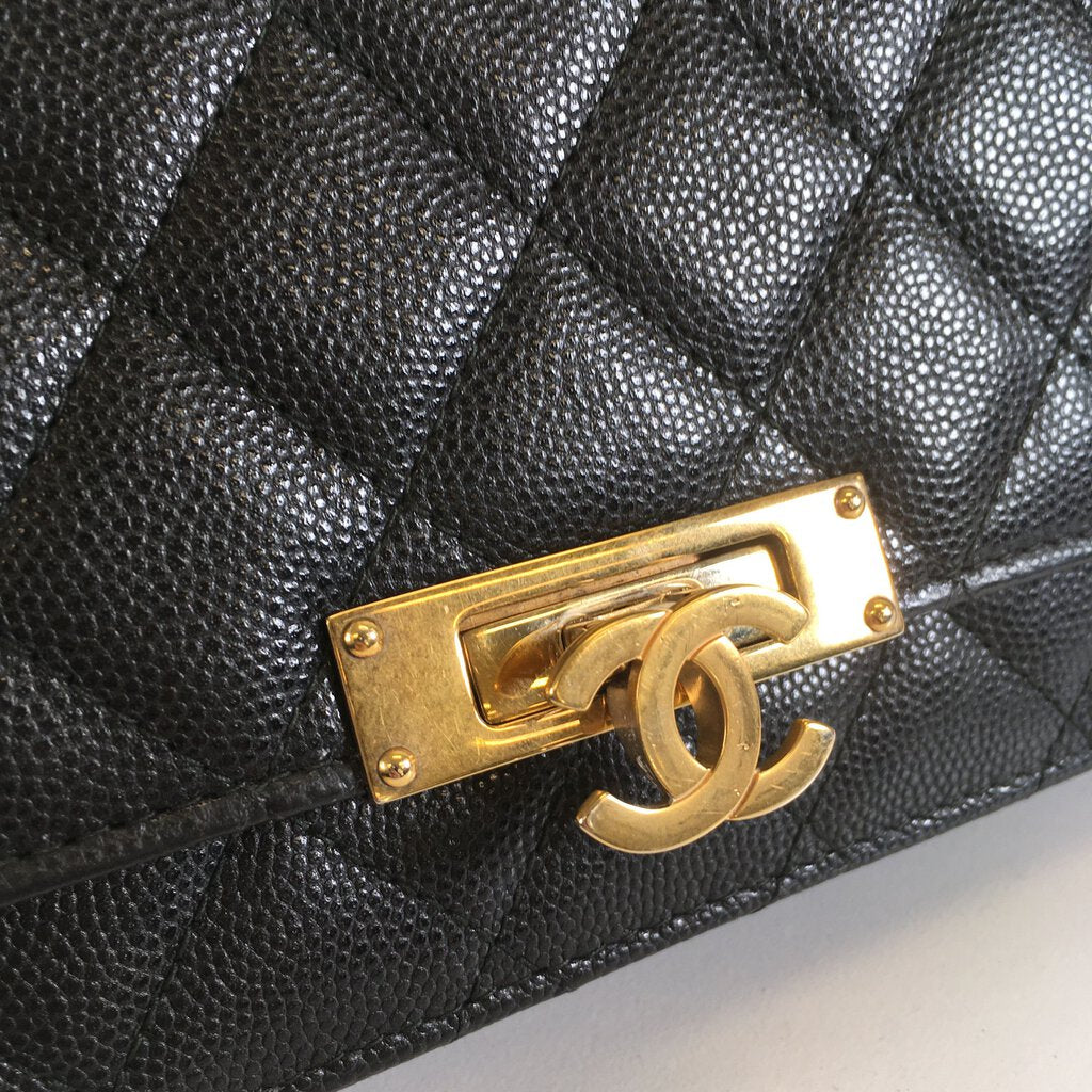 Chanel Golden Class Wallet on Chain