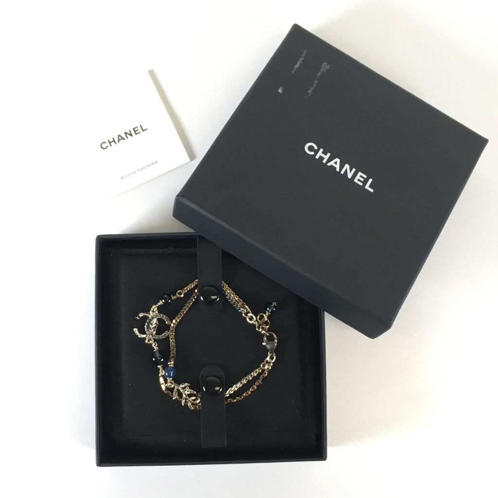 Chanel Gold Bead Bracelet