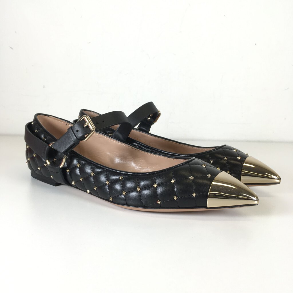 Valentino Rockstud Ballerina Flats