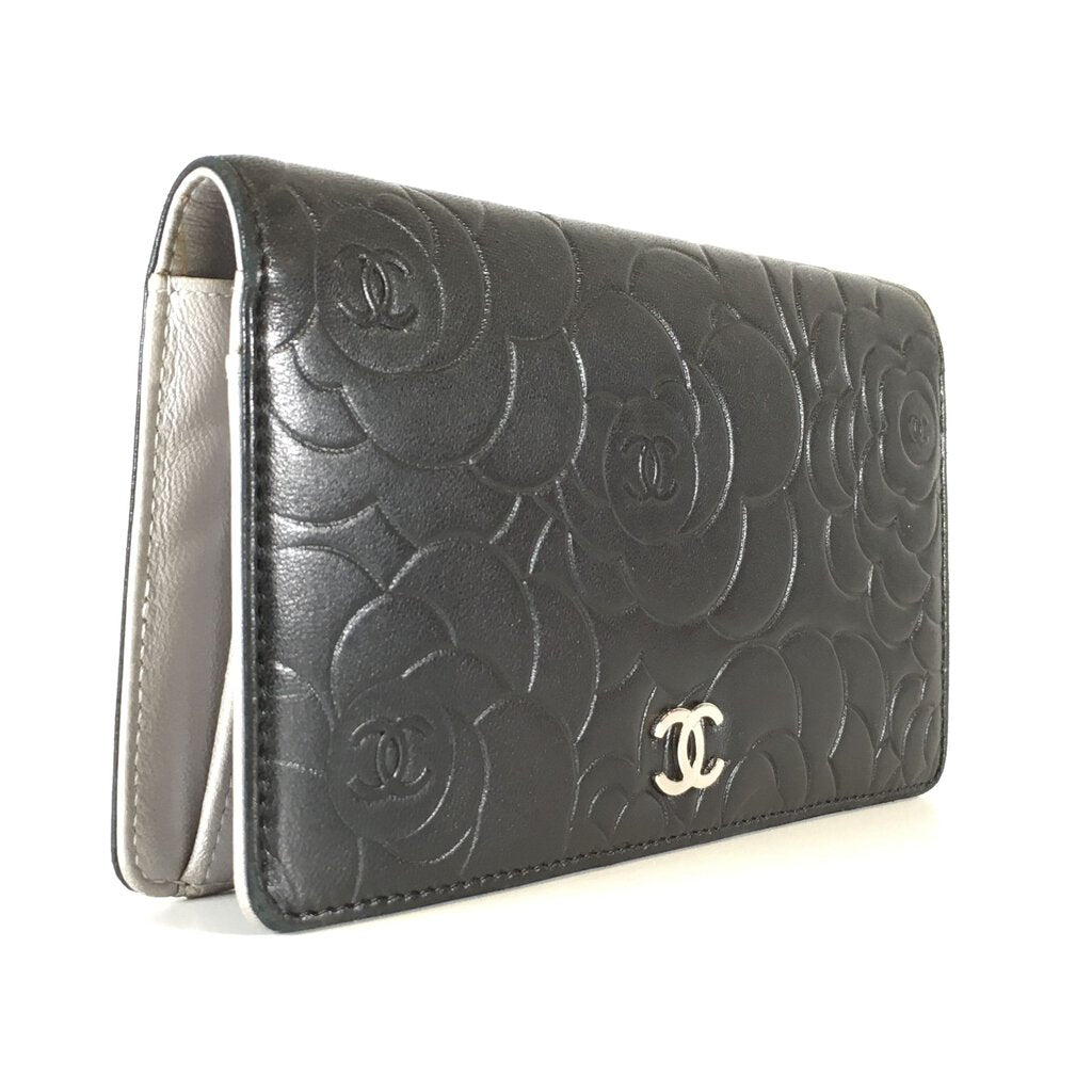 Chanel Camellia Flap Wallet