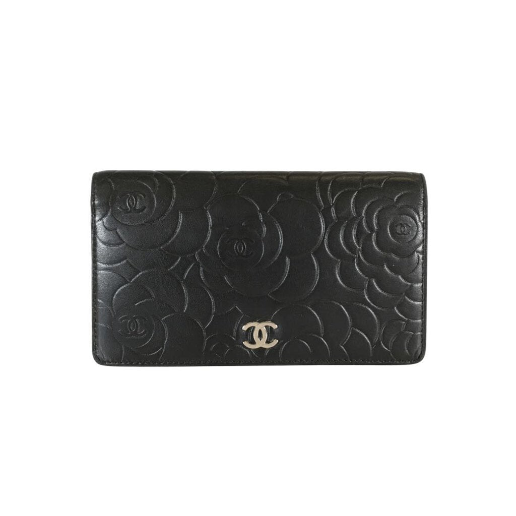 Chanel Camellia Flap Wallet