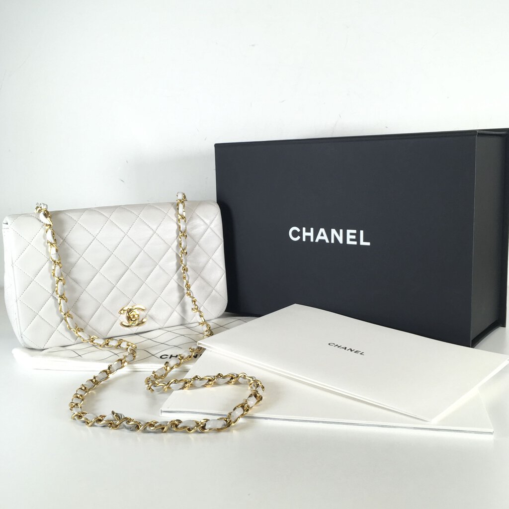 Chanel Vintage Quilted Full Flap