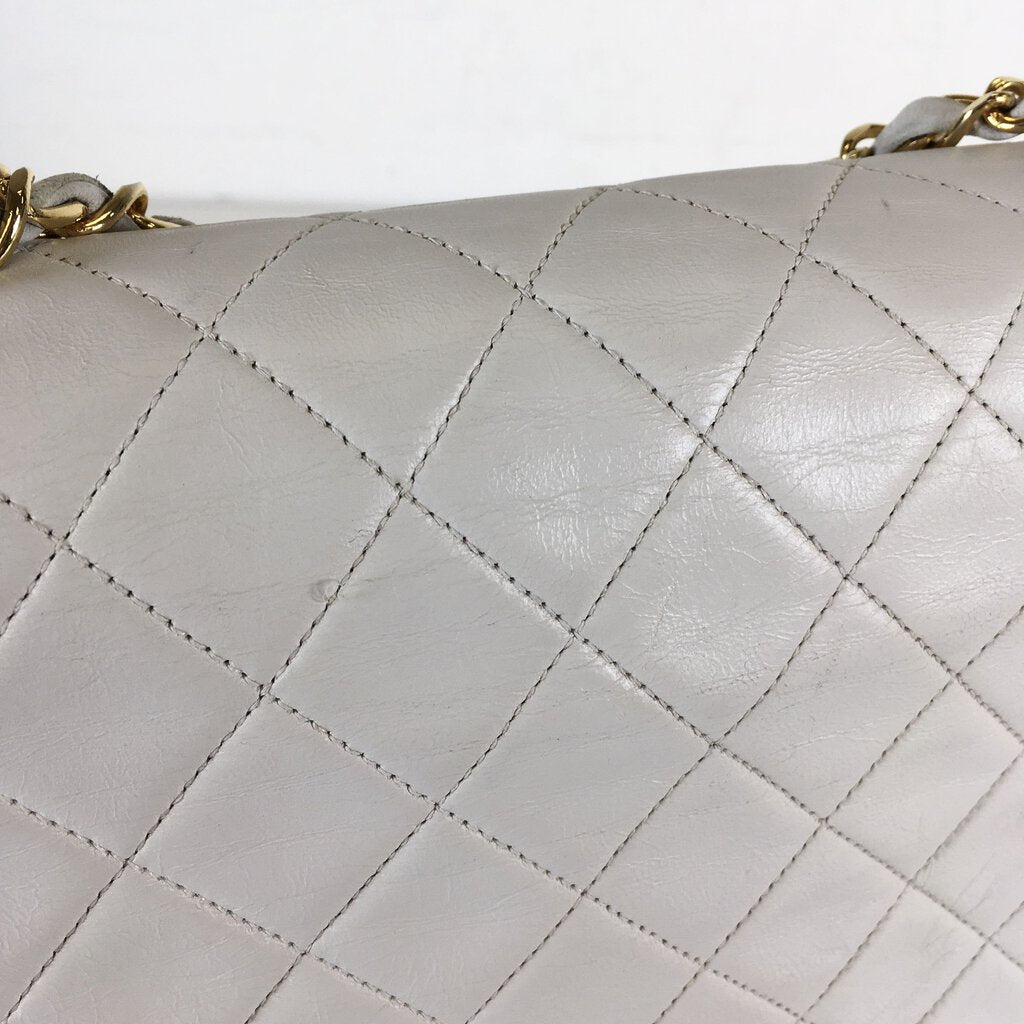 Chanel Vintage Quilted Full Flap