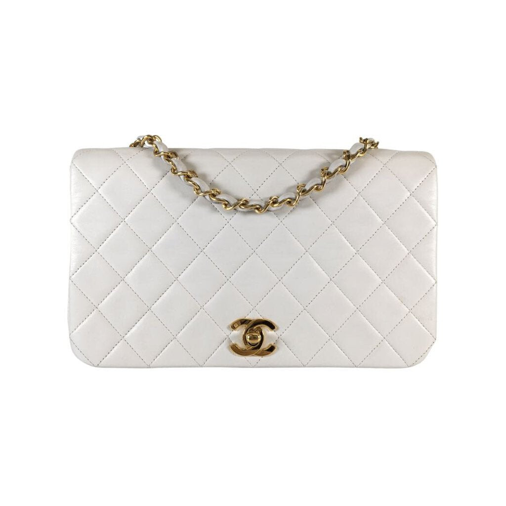 Chanel Vintage Quilted Full Flap