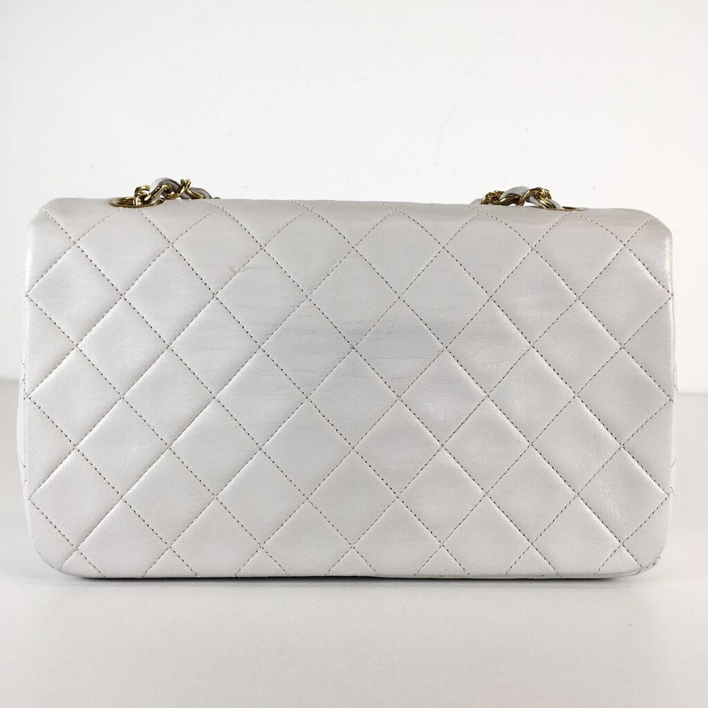 Chanel Vintage Quilted Full Flap