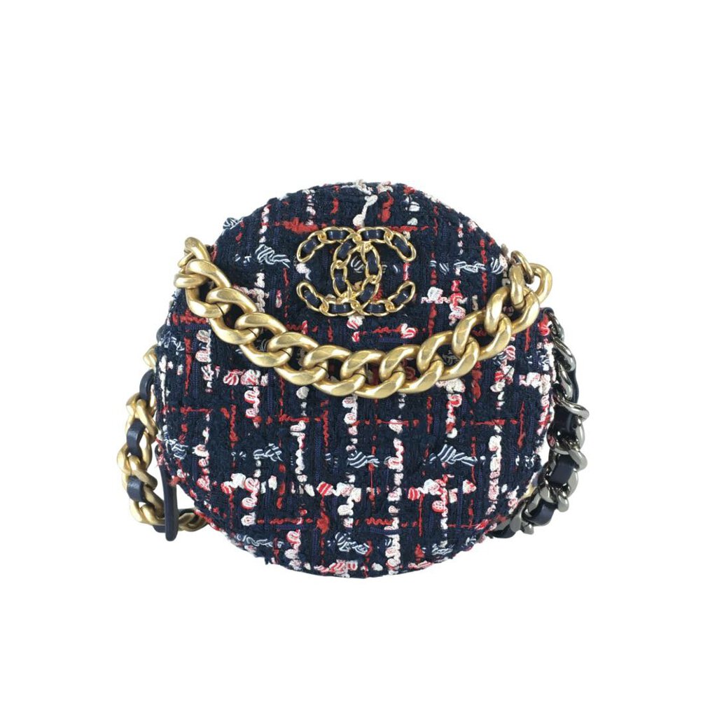 Chanel 19 Round Clutch