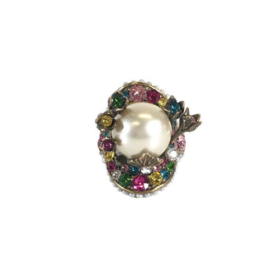 Gucci Pearl Multistone Ring