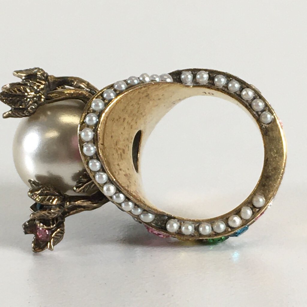 Gucci Pearl Multistone Ring