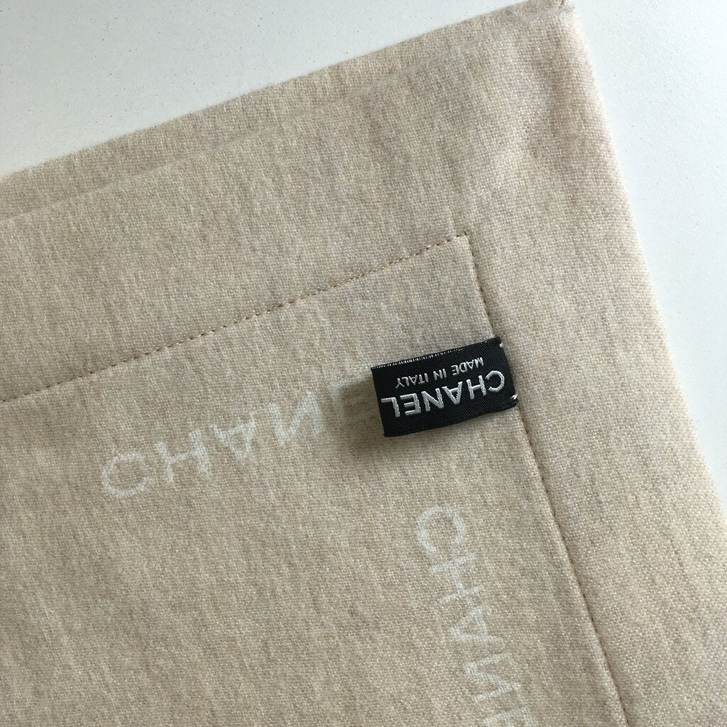 Chanel Library Blanket Shawl