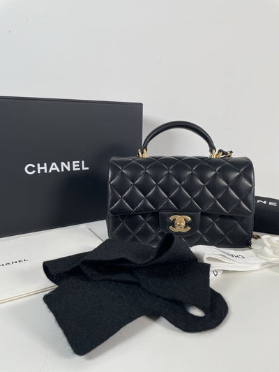 Chanel Mini Rectangle Top Handle Flap