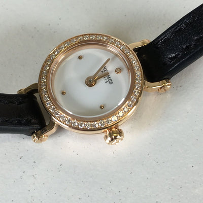 Hermes Faubourg Diamond Watch