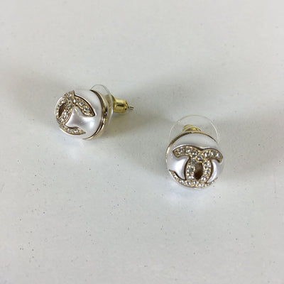 Chanel Pearl Earrings