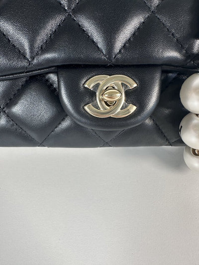 Chanel Mini Pearl Chain Flap