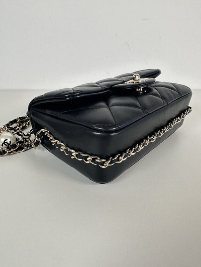 Chanel Mini Pearl Chain Flap