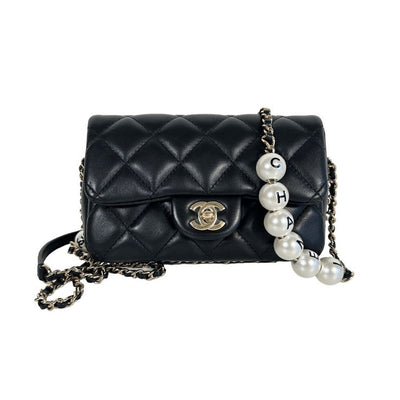 Chanel Mini Pearl Chain Flap