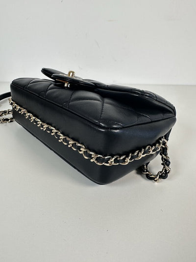 Chanel Mini Pearl Chain Flap