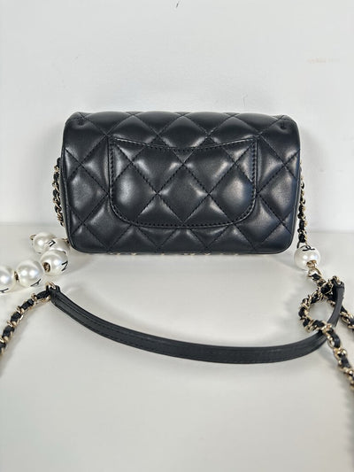 Chanel Mini Pearl Chain Flap