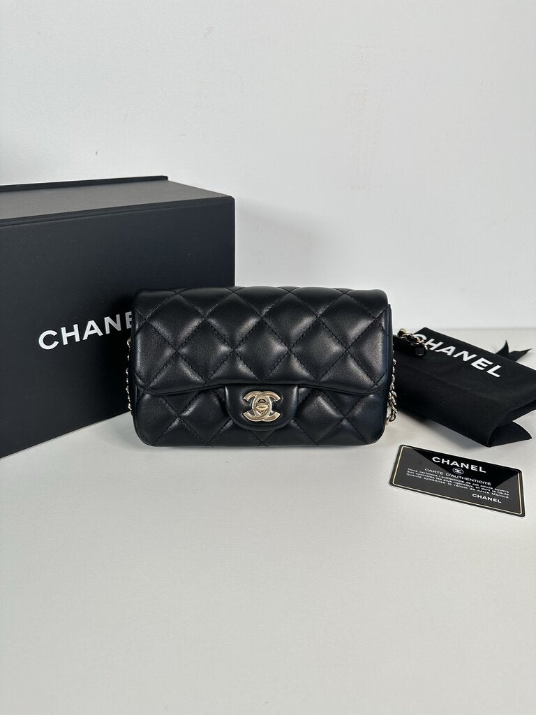 Chanel Mini Pearl Chain Flap