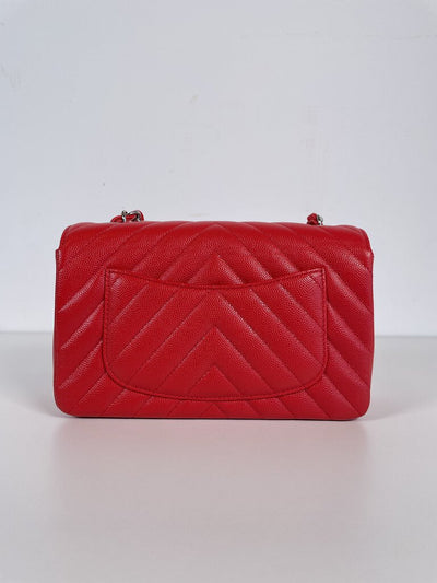 Chanel Chevron Mini Rectangle Flap