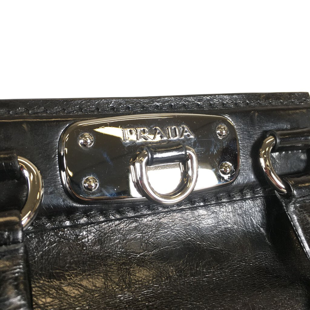 Prada Vitello Shine Frame Bag