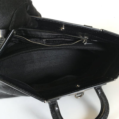 Prada Vitello Shine Frame Bag