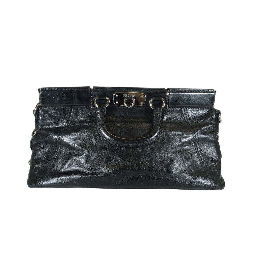 Prada Vitello Shine Frame Bag