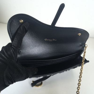 Dior Saddle Wallet on Chain