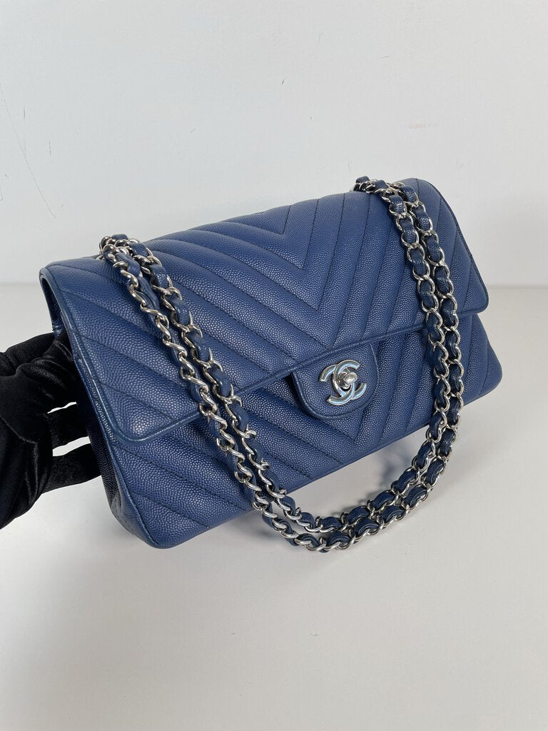 Chanel Chevron ML Flap