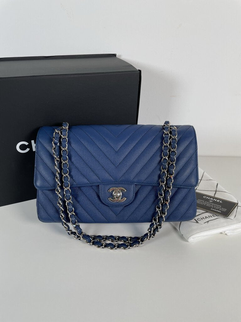 Chanel Chevron ML Flap