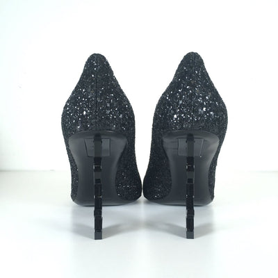 Saint Laurent (YSL) Opyum Glitter Pumps