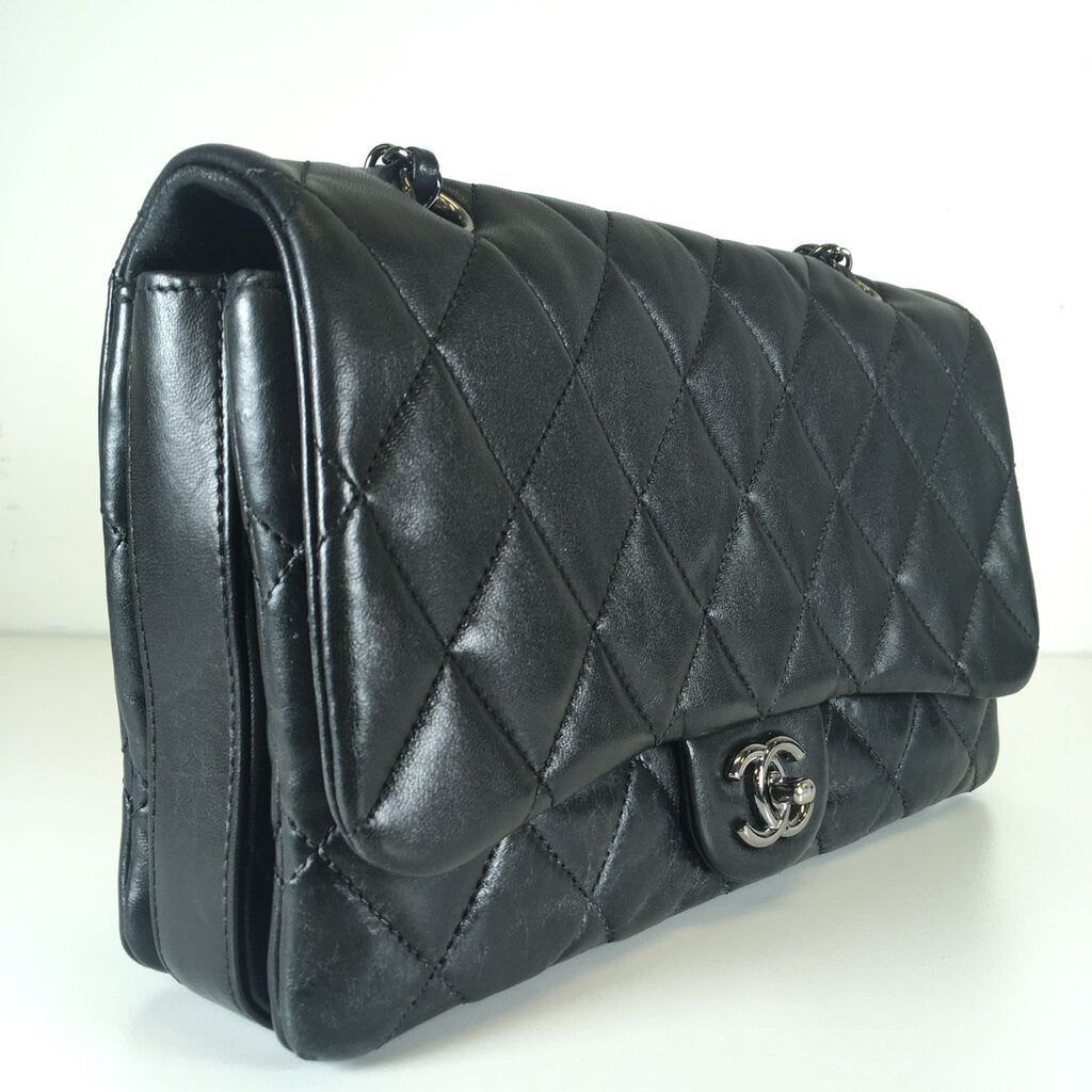 Chanel Quilted 3 Flap Bag