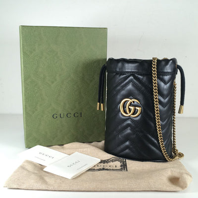 Gucci GG Marmont Mini Bucket Bag