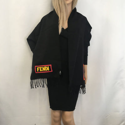 Fendi Love Wool Scarf