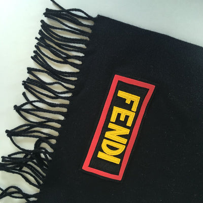 Fendi Love Wool Scarf