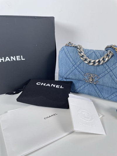 Chanel 19 Denim Blue