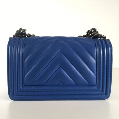 Chanel Chevron Boy Bag